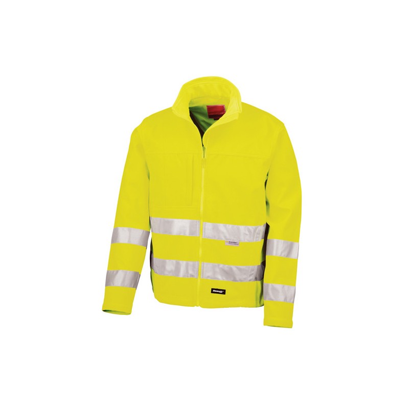 Bezpečnostní bunda, High-Viz Soft Shell žlutá