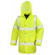 Reflexní kabát pro motoristy - žlutá