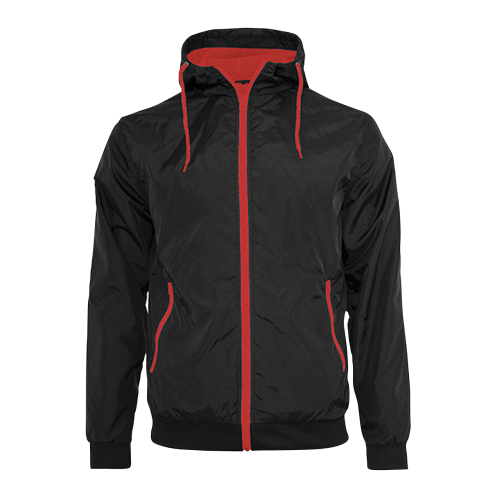 Pánská Bunda Wind - černá/červená