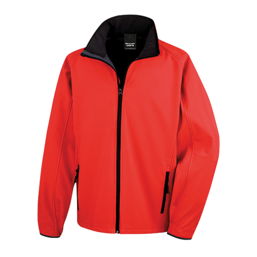 Pánská Softshell Nebrask - červená