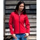 3 vrstvá dámská softshellová bunda FREE - Červená