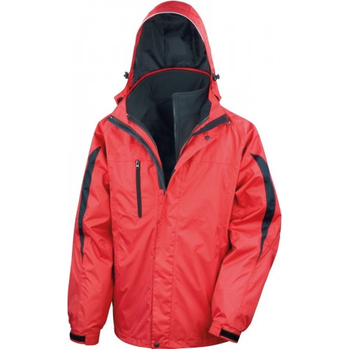 Pánská bunda 3v1 - Červená