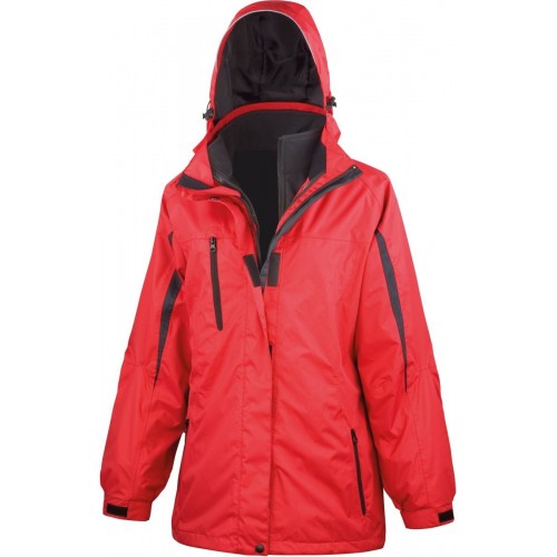 Dámská bunda 3v1 - Červená