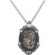 SteamPunk náhrdelník Skull lady