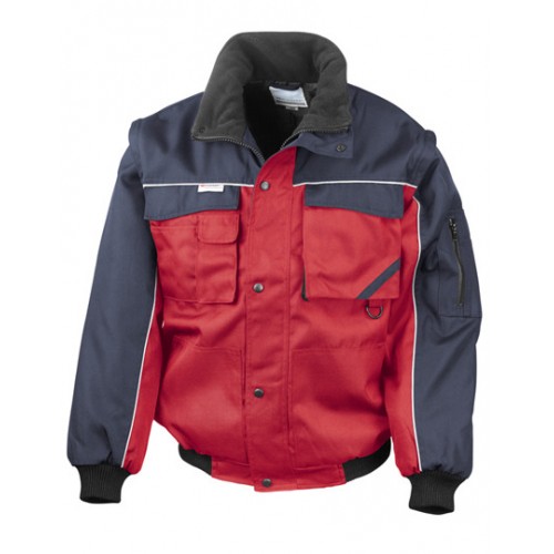 Pracovní bunda Heavy Duty - červená