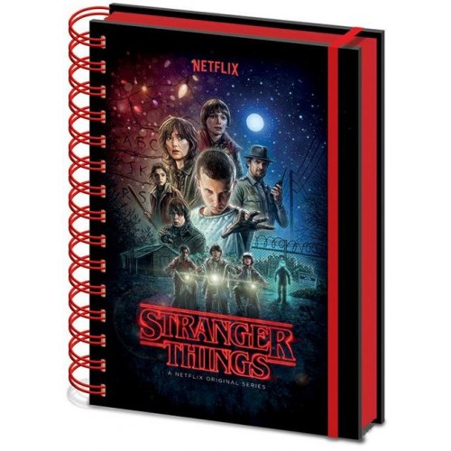 Zápisník Stranger Things - One Sheet
