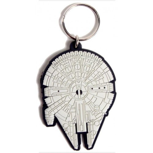 Klíčenka Star Wars - Millennium Falcon, gumová