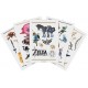 Sada vinylových samolepek The Legend of Zelda (44 ks)