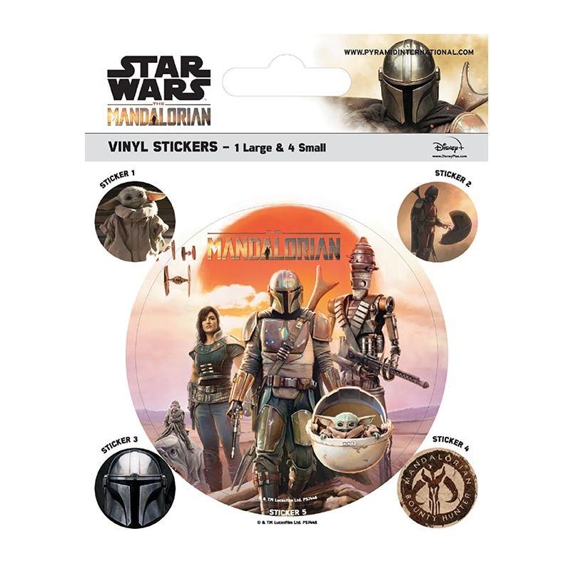 Vinylové samolepky Star Wars: Mandalorian - Legacy