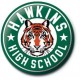Placka Stranger Things - Hawkins High School