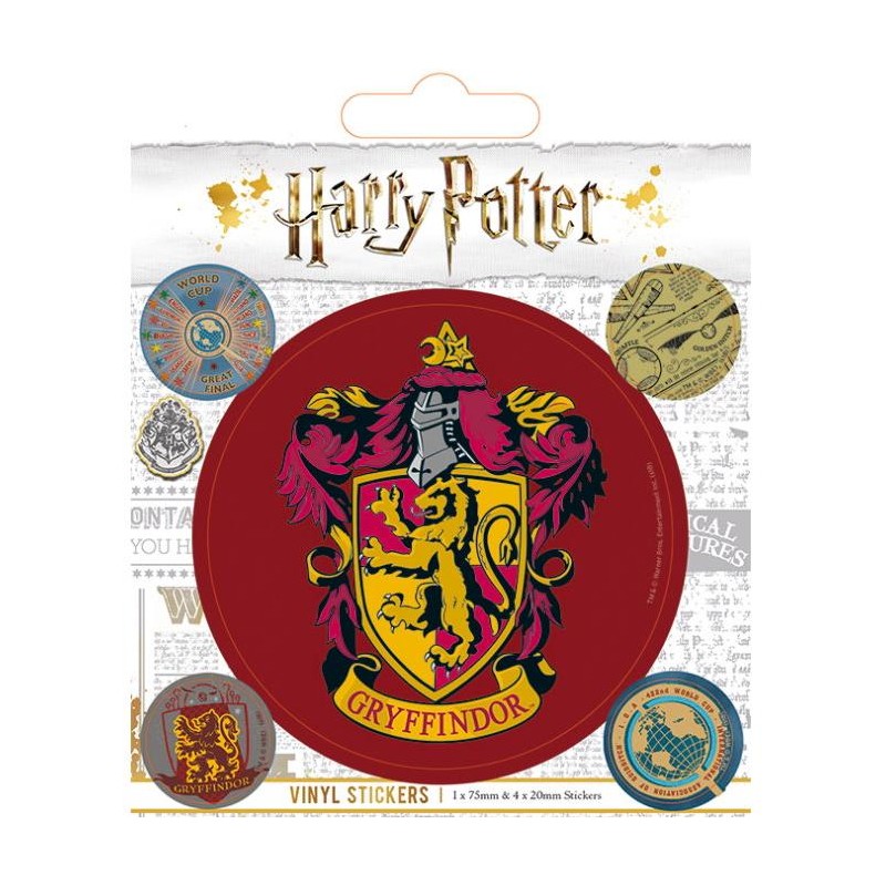Vinylové samolepky Harry Potter - Nebelvír