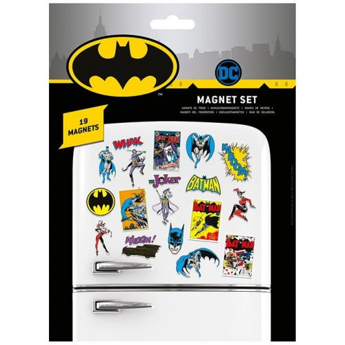 Sada magnetek DC Comics - Batman (19 ks)
