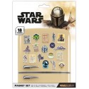 Sada Magnetek Star Wars: Mandalorian (18 ks)