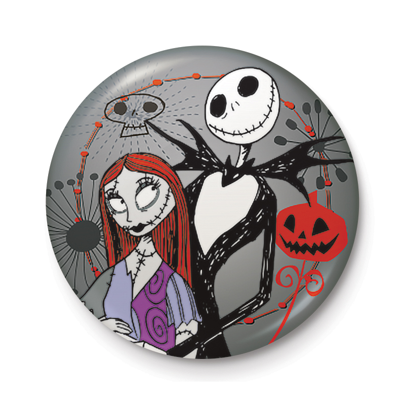 Placka Nightmare Before Christmas - Jack a Sally