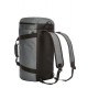 Pohodlná cestovní taška s funkcí batohu - šedá