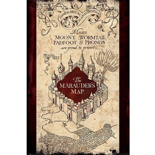 Plakát Harry Potter - The Marauders Map