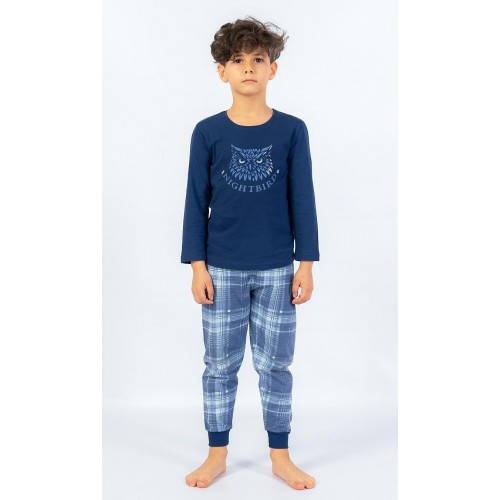 Dětské pyžamo dlouhé Sova