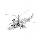 3D ocelová skládačka vrtulník Kamov Ka-50