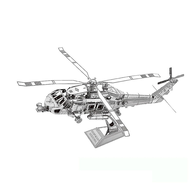 3D ocelová skládačka vrtulník Boeing/Sikorsky RAH-66 Comanche