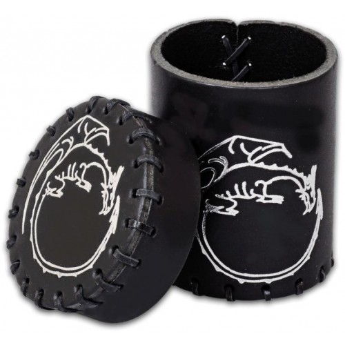 Kelímek na kostky dračí černý