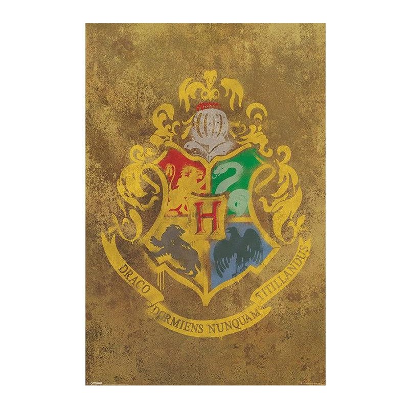 Plakát Harry Potter - bradavický erb