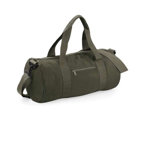 Barel taška BB - zelená/bílá