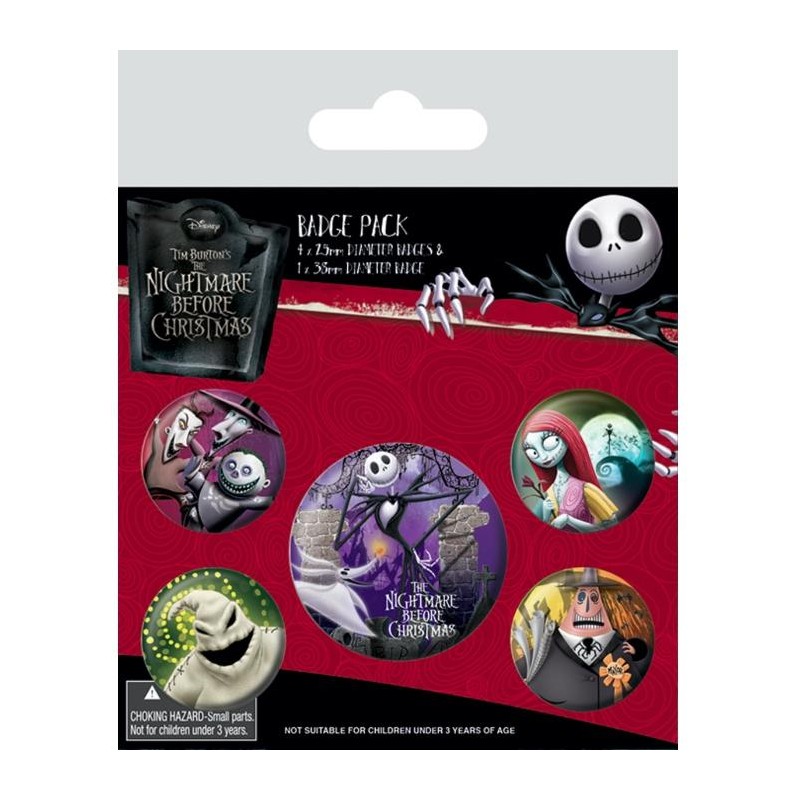 Sada placek Nightmare Before Christmas