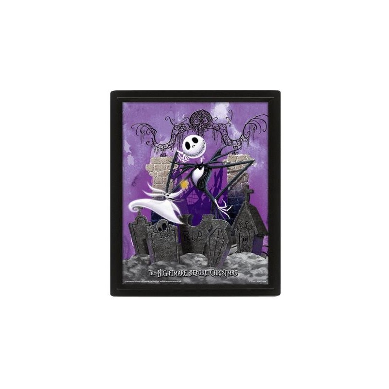 Obraz Nightmare Before Christmas 3D