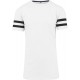 Prodloužené tričko BY32 - bílé-černé