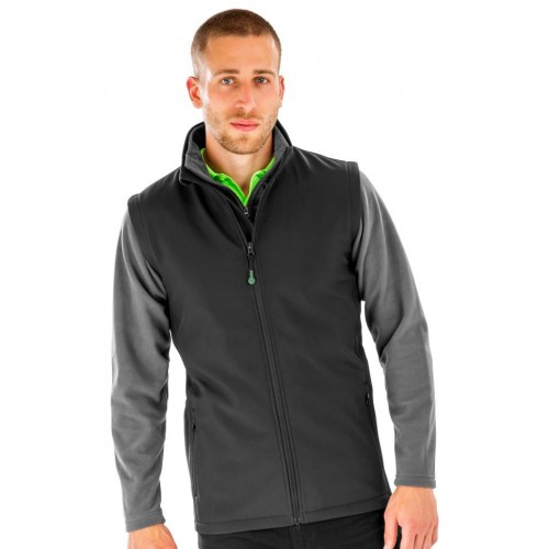 Pánská 2-vrstvá softshellová vesta "Printable" R902M