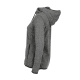 Pletená Fleece mikina dámská - Tmavě šedá