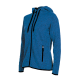 Pletená Fleece mikina dámská - Modrá