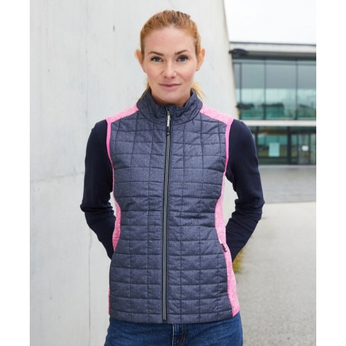 Dámská pletená hybridní vestav JN 739