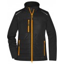 Ladies´ Hybrid Jacket - oranžový zip