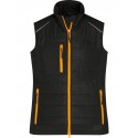 Ladies´ Hybrid Vest - oranžový zip