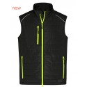 Men´s Hybrid Vest - žlutý zip