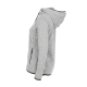 Pletená Fleece mikina dámská - Světle šedá
