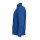 Pletená fleece mikina pánská - Modrá