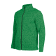 Pletená fleece mikina pánská - Zelená
