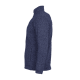 Pletená fleece mikina pánská - Námořní modř