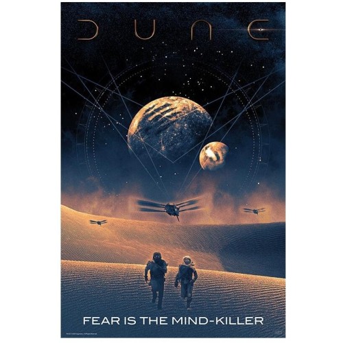 Plakát Dune - Fear is the mind-killer