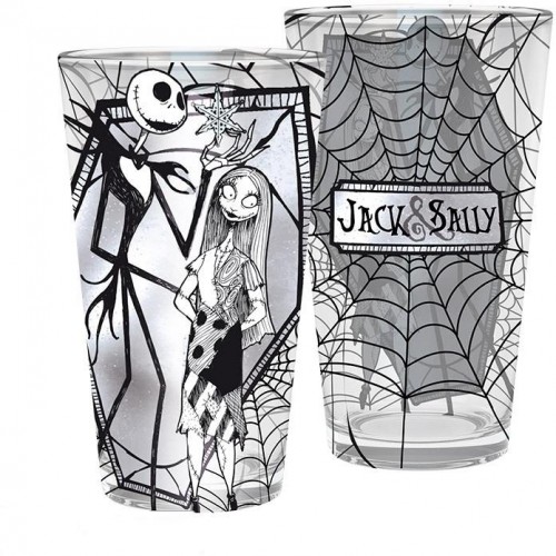 Sklenice Nightmare Before Christmas - Jack & Sally