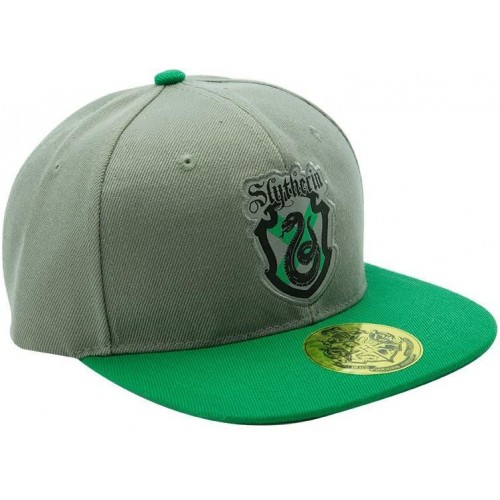 Kšiltovka Harry Potter - Zmijozel, šedo-zelená