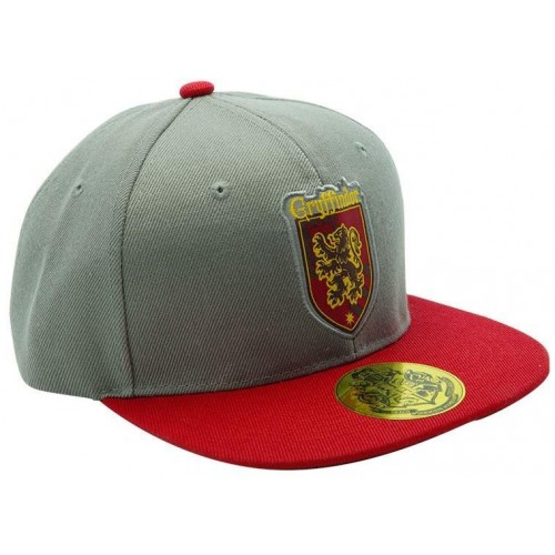 Kšiltovka Harry Potter - Nebelvír, šedo-červená