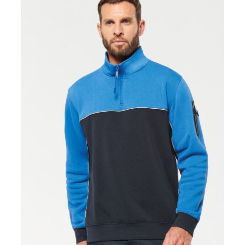 Pracovní mikina se zipem