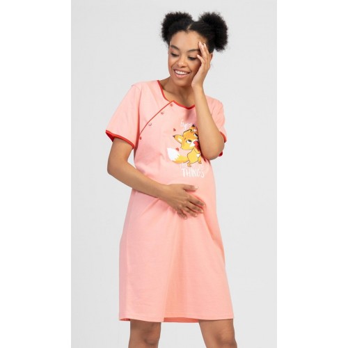 Dámská noční košile mateřská Liška