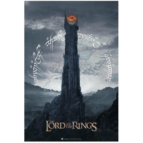 Plakát Pán prstenů - Sauronova věž