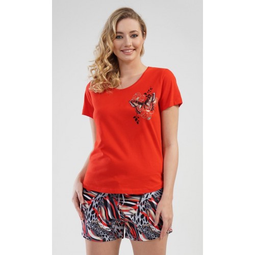 Dámské pyžamo šortky Motýli