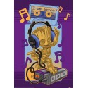 Plakát Guardians of the Galaxy - Groot Cassette