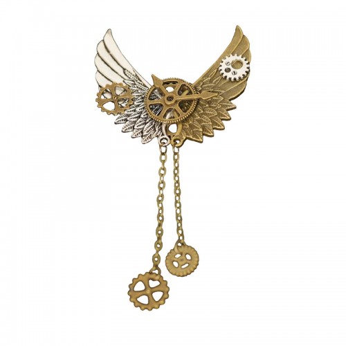 SteamPunk náhrdelník Srdce